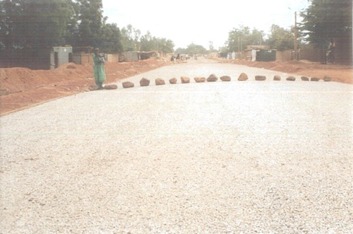 Vue d'un chantier SOBAFOR en cours de construction