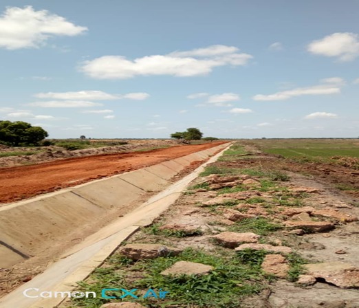 Avancement d'un chantier d'infrastructure SOBAFOR